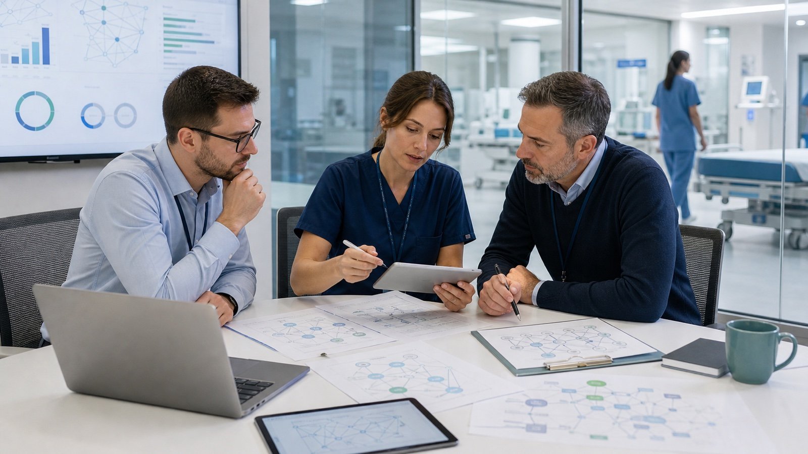 Team sanitario pianifica flussi di dati per lo European Health Data Space